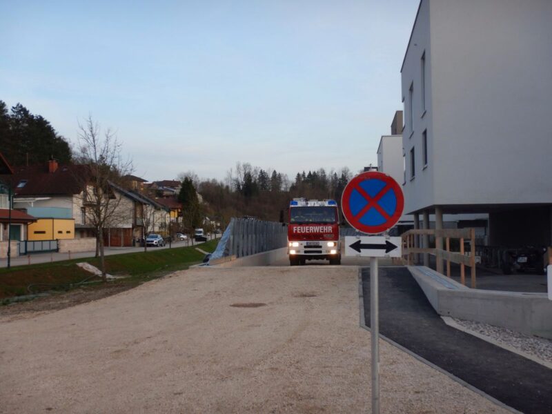 Feuerwehr erreicht die AquaWand